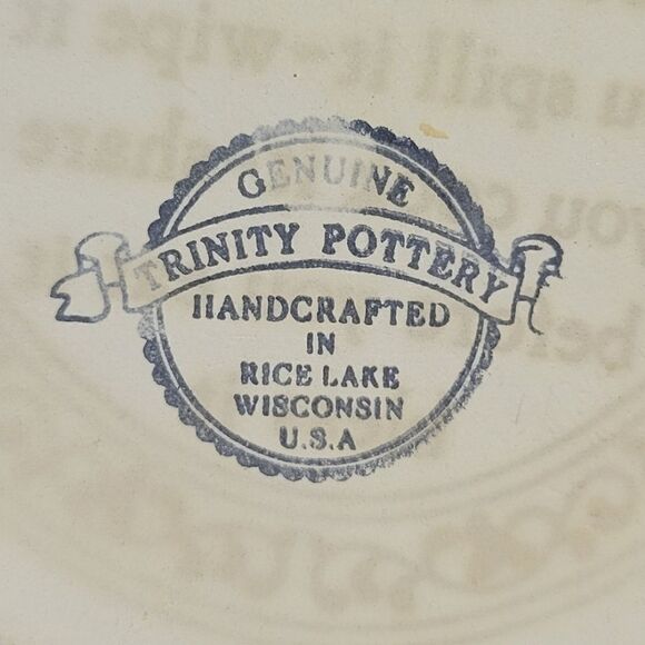 Trinity Pottery Handcrafted Kitchen Rules Hanging Plaque - Picture 4 of 5